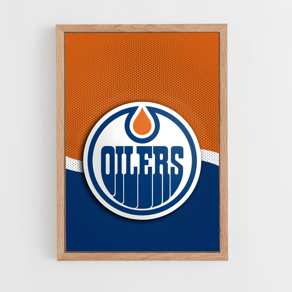 Poster Oilers Spirit – affiche Hockey sur glace (vue 4)